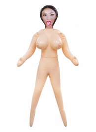Телесная надувная секс-кукла с пышным бюстом - NMC - в Сочи купить с доставкой