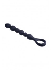 Черная анальная цепочка Beads Hunter - 25,4 см. - NMC