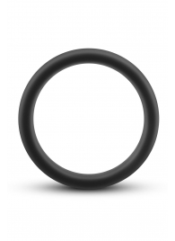 Черное эрекционное кольцо Silicone Go Pro Cock Ring - Blush Novelties - в Сочи купить с доставкой