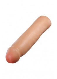 Телесная насадка-удлинитель Tenacity - 21,6 см. - Blush Novelties - в Сочи купить с доставкой