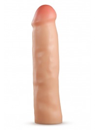 Телесная насадка-удлинитель Vindicate - 21,6 см. - Blush Novelties - в Сочи купить с доставкой