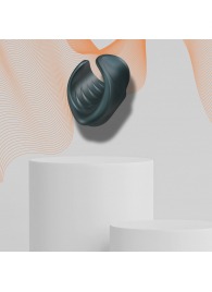 Серый сквозной мастурбатор с вибрацией Manwan Starter - Manwan - в Сочи купить с доставкой