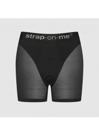 Трусики-шорты для фиксации насадок Strap-on-me Harness Lingerie Halo - size XS - Strap-on-me - купить с доставкой в Сочи