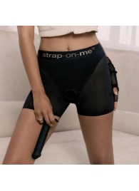 Трусики-шорты для фиксации насадок Strap-on-me Harness Lingerie Halo - size XL - Strap-on-me - купить с доставкой в Сочи