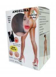 Надувная секс-кукла Angelina 3D - Boys of Toys - в Сочи купить с доставкой