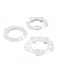 Набор из 3 эрекционных прозрачных колец - Boys of Toys - в Сочи купить с доставкой