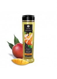 Массажное масло для тела Luscious Mango с ароматом манго - 240 мл. - Shunga - купить с доставкой в Сочи