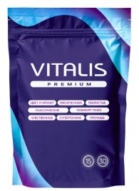 Презервативы VITALIS Premium Сomfort Plus анатомической формы - 15 шт. - Vitalis - купить с доставкой в Сочи