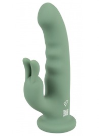 Зеленый вибратор-ротатор Luvio - 19,3 см. - Orion
