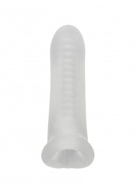 Белый фаллоудлинитель Striker - 13,5 см. - Lola Games - в Сочи купить с доставкой