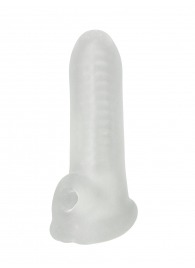 Белый фаллоудлинитель Striker - 13,5 см. - Lola Games - в Сочи купить с доставкой