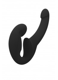 Черный безремневой страпон Share Lite - Fun Factory - купить с доставкой в Сочи