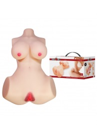 Мастурбатор-торс Aveline с 2 любовными тоннелями - Baile - в Сочи купить с доставкой