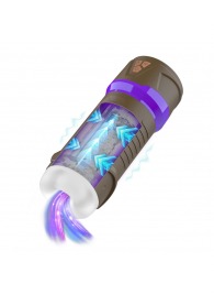 Интерактивный мастурбатор Misty с вакуумом, вибрацией и сжатием - Shots Media BV - в Сочи купить с доставкой