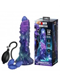 Фиолетовый яйцеродящий фаллоимитатор Duskwalker Sentinal на присоске - 22,4 см. - Baile - купить с доставкой в Сочи