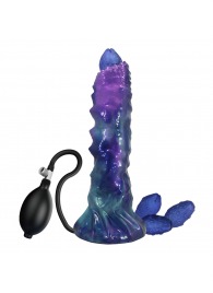 Фиолетовый яйцеродящий фаллоимитатор Duskwalker Sentinal на присоске - 22,4 см. - Baile - купить с доставкой в Сочи