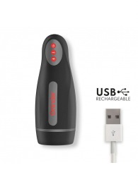 Черный автоматический мастурбатор с управлением через приложение - Oninder - в Сочи купить с доставкой