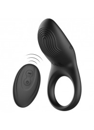 Черное эрекционное виброкольцо с пультом ДУ - Ibiza - в Сочи купить с доставкой