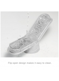 Белый мастурбатор FLIP 0 (ZERO) - Tenga - в Сочи купить с доставкой