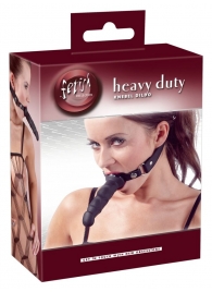 Кляп с наружным фаллоимитатором Knebel mit Dildo - Orion - купить с доставкой в Сочи