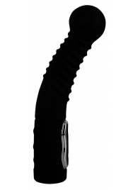 Чёрный стимулятор простаты с ротацией Prostate Twister - 20 см. - Orion - в Сочи купить с доставкой