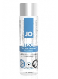 Охлаждающий лубрикант на водной основе JO Personal Lubricant H2O COOLING - 120 мл. - System JO - купить с доставкой в Сочи
