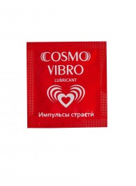 Пробник женского стимулирующего лубриканта на силиконовой основе Cosmo Vibro - 3 гр. - Биоритм - купить с доставкой в Сочи