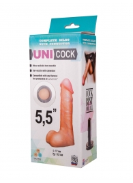 Фаллическая насадка Харнесс UNICOCK 5,5  - 17 см. - LOVETOY (А-Полимер) - купить с доставкой в Сочи