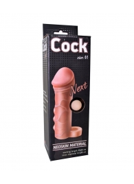 Фаллоудлинитель с кольцом COCK size M - 15 см. - LOVETOY (А-Полимер) - в Сочи купить с доставкой