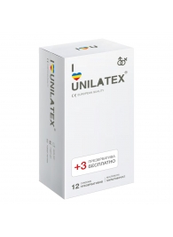 Разноцветные ароматизированные презервативы Unilatex Multifruit  - 12 шт. + 3 шт. в подарок - Unilatex - купить с доставкой в Сочи