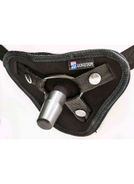 Вибрострапон с двумя насадками UniStrap - 18 и 18 см. - LOVETOY (А-Полимер) - купить с доставкой в Сочи