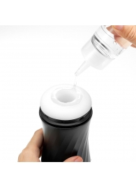 Мастурбатор с регулируемой плотностью обхвата Custom Strength CUP Twist Ripple - Tenga - в Сочи купить с доставкой