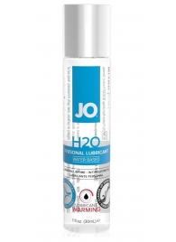 Возбуждающий лубрикант на водной основе JO Personal Lubricant H2O Warming - 30 мл. - System JO - купить с доставкой в Сочи