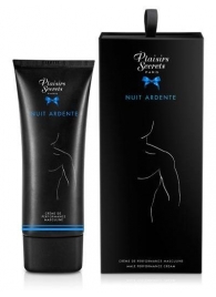 Возбуждающий крем для мужчин Nuit Ardente Creme Performante Plaisirs Secrets - 60 мл. - Plaisir Secret - купить с доставкой в Сочи