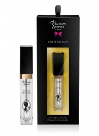 Стимулирующий блеск для губ Baiser Brulant Gloss Plaisirs Secrets - 7 мл. - Plaisir Secret - купить с доставкой в Сочи