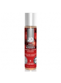 Смазка с ароматом клубники JO Flavored Strawberry Kiss - 30 мл. - System JO - купить с доставкой в Сочи