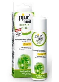 Регенирирующий лубрикант с гиалуроновой кислотой pjur MED Repair glide - 100 мл. - Pjur - купить с доставкой в Сочи