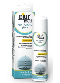 Нейтральный лубрикант на водной основе pjur MED Natural glide - 100 мл. - Pjur - купить с доставкой в Сочи