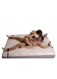 Бондаж для фиксации на кровати Frisky Bedroom Restraint Kit - XR Brands - купить с доставкой в Сочи