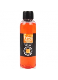 Массажное масло Eros exotic с ароматом персика - 75 мл. - Биоритм - купить с доставкой в Сочи