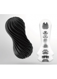 Мастурбатор FLEX Rocky Black с плотным рельефом - Tenga - в Сочи купить с доставкой