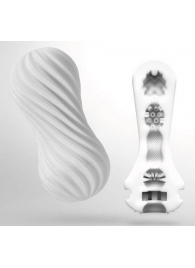 Мастурбатор FLEX Silky White с мягким рельефом - Tenga - в Сочи купить с доставкой