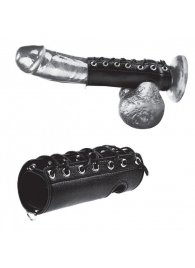 Сбруя на член на шнуровке 5  Cock Sheath - BlueLine - купить с доставкой в Сочи