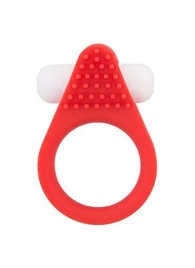 Красное эрекционное кольцо LIT-UP SILICONE STIMU RING 1 RED - Dream Toys - в Сочи купить с доставкой