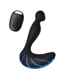 Чёрно-синий массажер простаты Erotist Third - Erotist Adult Toys - в Сочи купить с доставкой