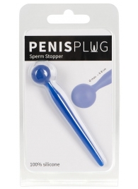 Синий уретральный стимулятор Penis Plug - 9,6 см. - Orion - купить с доставкой в Сочи