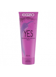 Согревающий лубрикант на водной основе Egzo Yes - 50 мл. - EGZO - купить с доставкой в Сочи