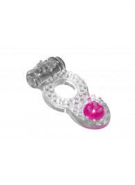 Прозрачное эрекционное кольцо Rings Ringer - Lola Games - в Сочи купить с доставкой