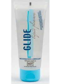 Интимная смазка на водной основе Glide - 100 мл. - HOT - купить с доставкой в Сочи