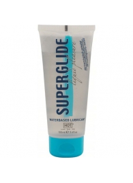 Интимная смазка на водной основе Superglide - 100 мл. - HOT - купить с доставкой в Сочи